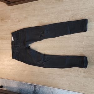Rag & Bone faded black distressed stretch Skinny Jeans sz 29